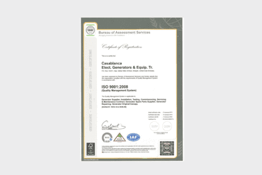 ISO Certification